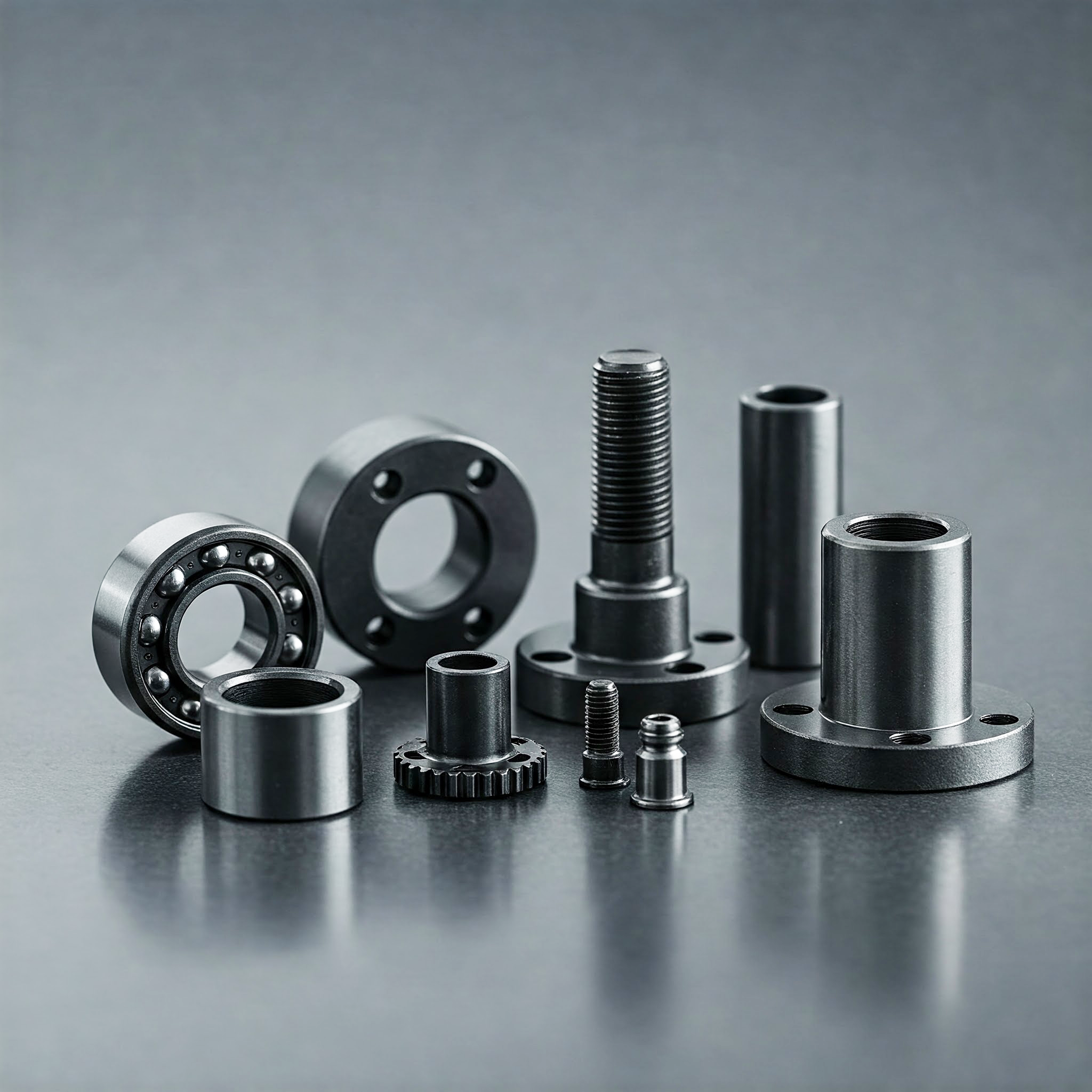 Precision machine components